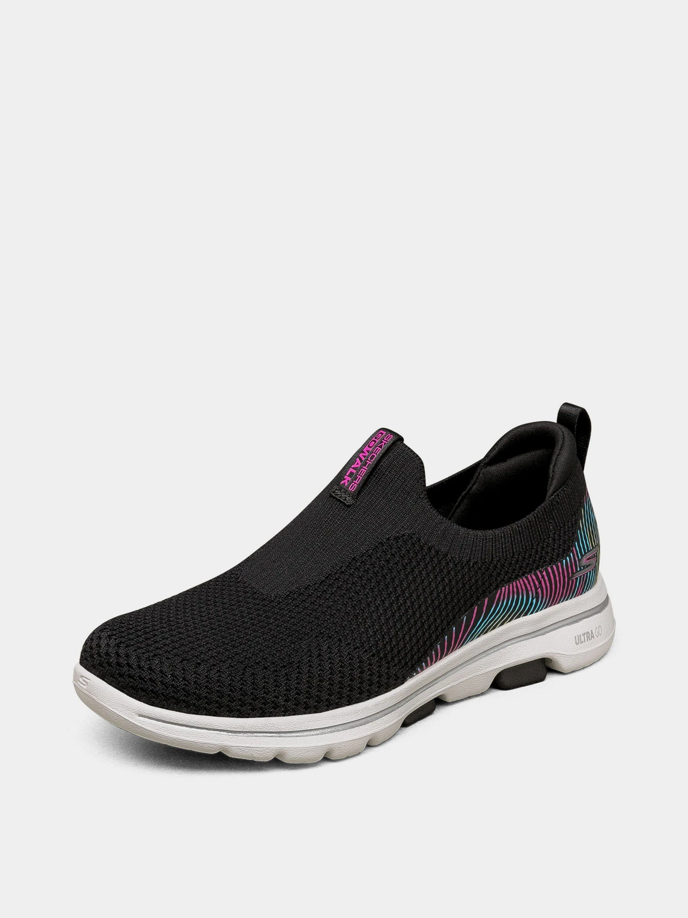 Слипоны и мокасины Skechers Go Walk 5 модель 124240 BKMT Фото