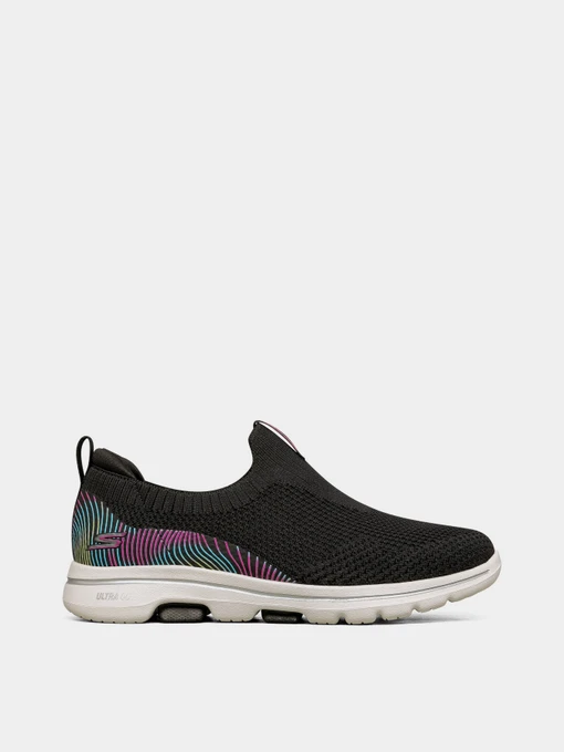 Слипоны и мокасины Skechers Go Walk 5 модель 124240 BKMT Фото