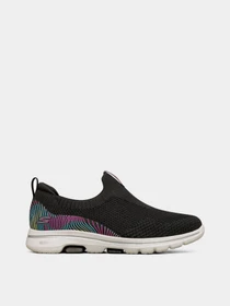 Слипоны и мокасины Skechers Go Walk 5 модель 124240 BKMT Фото