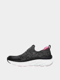 Слипоны и мокасины Skechers D'Lux Walker - Quick Upgrade модель 149128 BKPK Фото