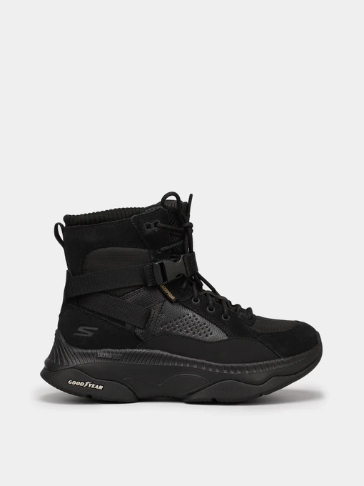 Ботинки и сапоги Skechers On-The-Go Tempo модель 144301 BBK Фото