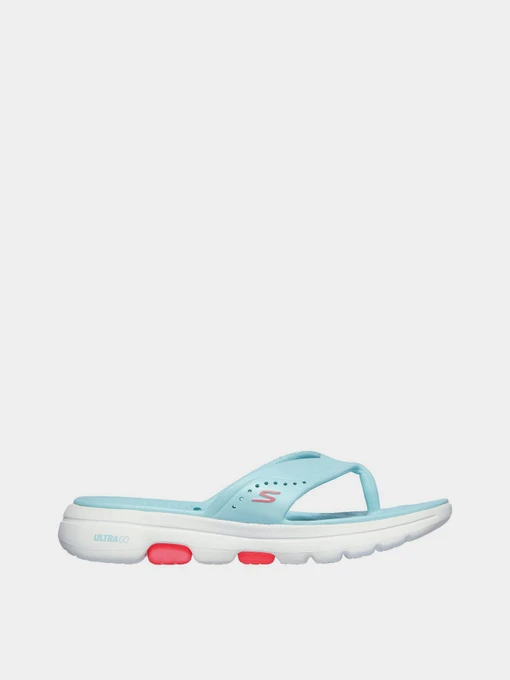 Шльопанці Skechers Cali Gear Foamies Go Walk 5 модель 111100 AQUA Фото