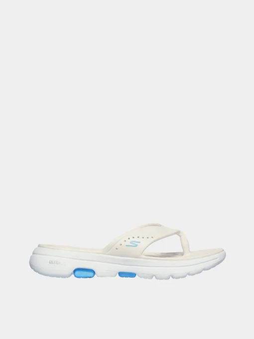Шльопанці Skechers Cali Gear Foamies Go Walk 5 модель 111100 WHT Фото
