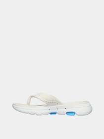 Шлёпанцы Skechers Cali Gear Foamies Go Walk 5 модель 111100 WHT Фото