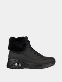 Черевики та чоботи Skechers UNO RUGGED модель 167274 BBK Фото