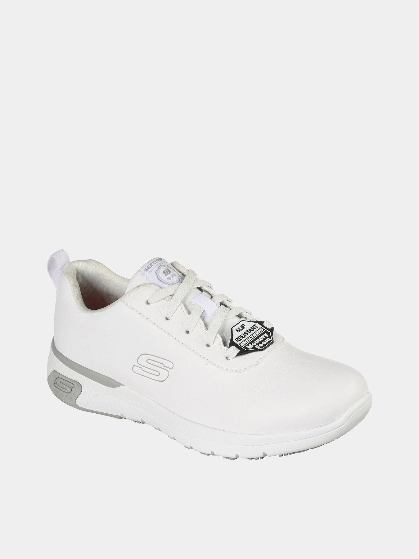Кроссовки Skechers Work Relaxed Fit®: Marsing - Gmina SR модель 108010 WHT Кроссовки Skechers Work Relaxed Fit®: Marsing - Gmina SR модель 108010 WHT Фото
