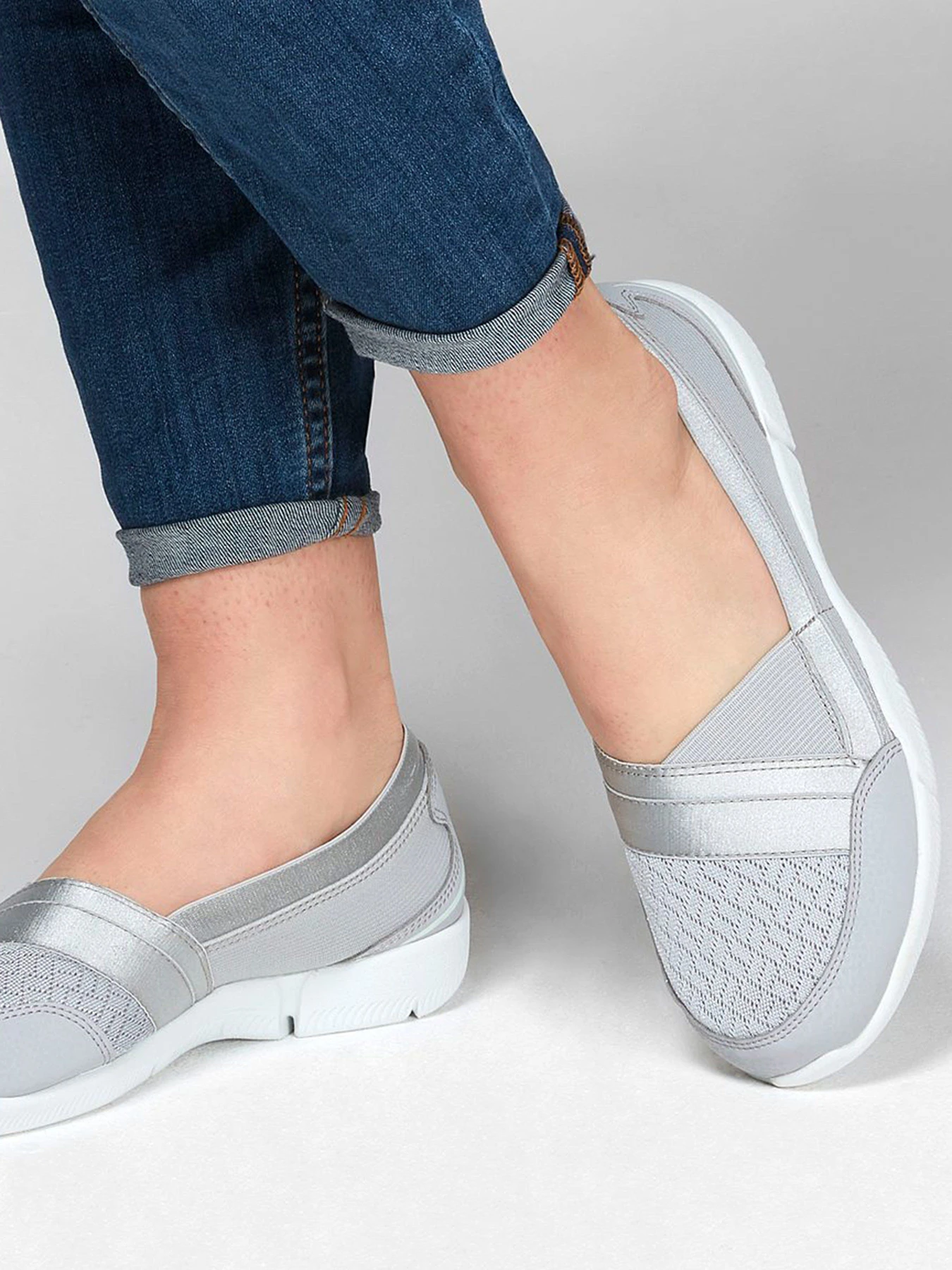 Туфлі та лофери Skechers Be-Lux - Daylights модель 100026 LTGY Туфлі та лофери Skechers Be-Lux - Daylights модель 100026 LTGY Фото