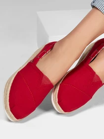Слипоны и мокасины Skechers BOBS Highlights 2.0 - Yacht Master модель 113075 RED Фото