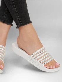 Шльопанці Skechers Cali® Pop Ups - Sheer Me Out модель 119194 WHT Фото