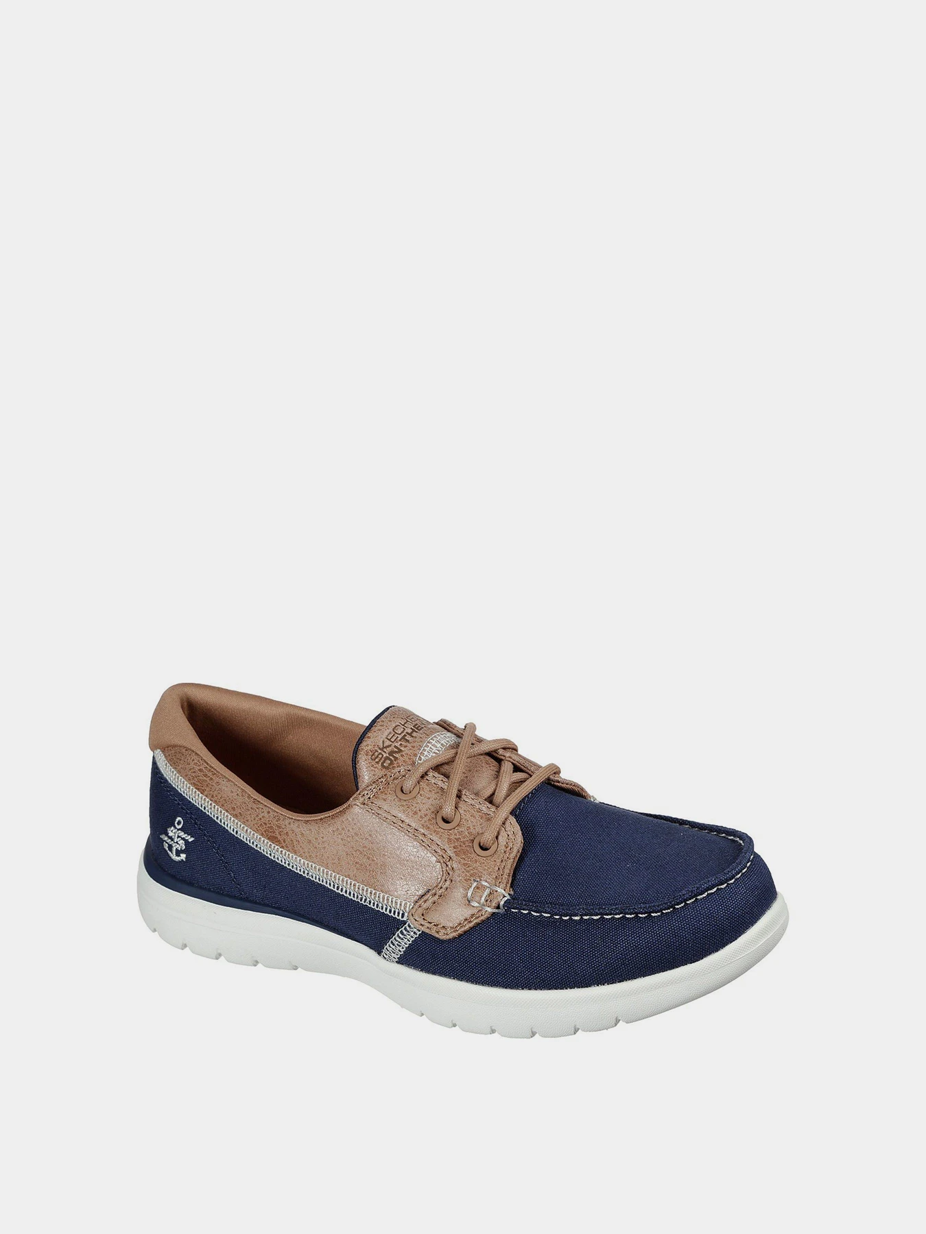 Слипоны и мокасины Skechers ON-THE-GO FLEX - EMBARK модель 136451 NVY Фото