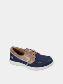Слипоны и мокасины Skechers ON-THE-GO FLEX - EMBARK модель 136451 NVY Фото