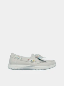Слипоны и мокасины Skechers On-The-Go Flex модель 136471 NAT Фото