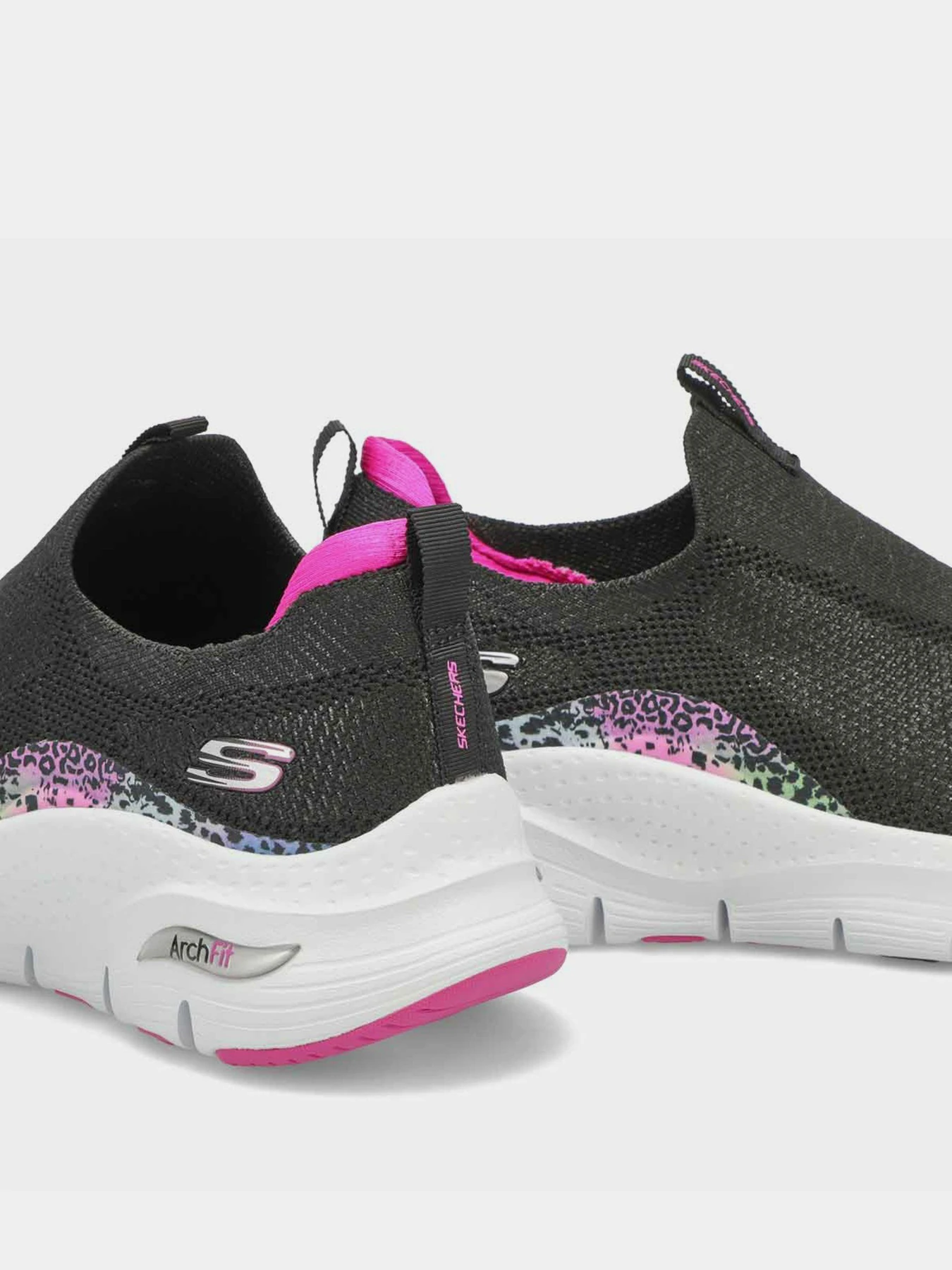 Слипоны и мокасины Skechers модель 149715 BKHP Фото