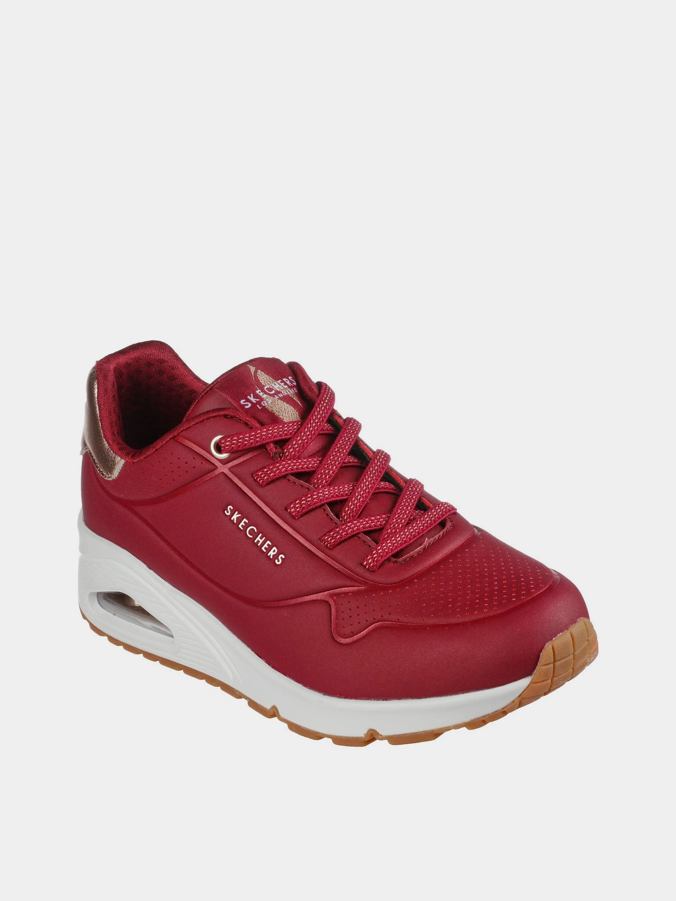 Кроссовки Skechers Uno-Shimmer Away модель 155196 BURG Кроссовки Skechers Uno-Shimmer Away модель 155196 BURG Фото