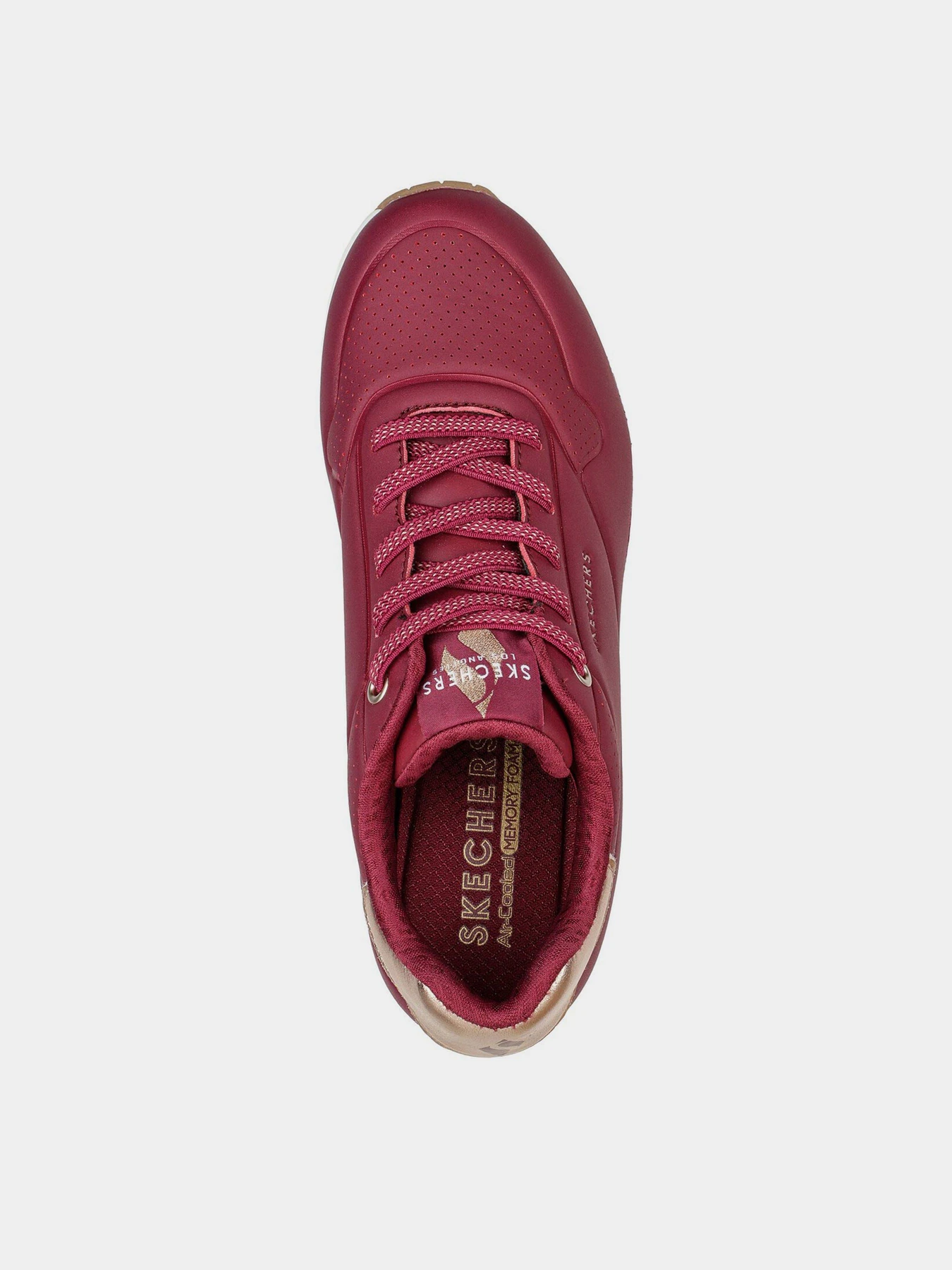 Кроссовки Skechers Uno-Shimmer Away модель 155196 BURG Кроссовки Skechers Uno-Shimmer Away модель 155196 BURG Фото