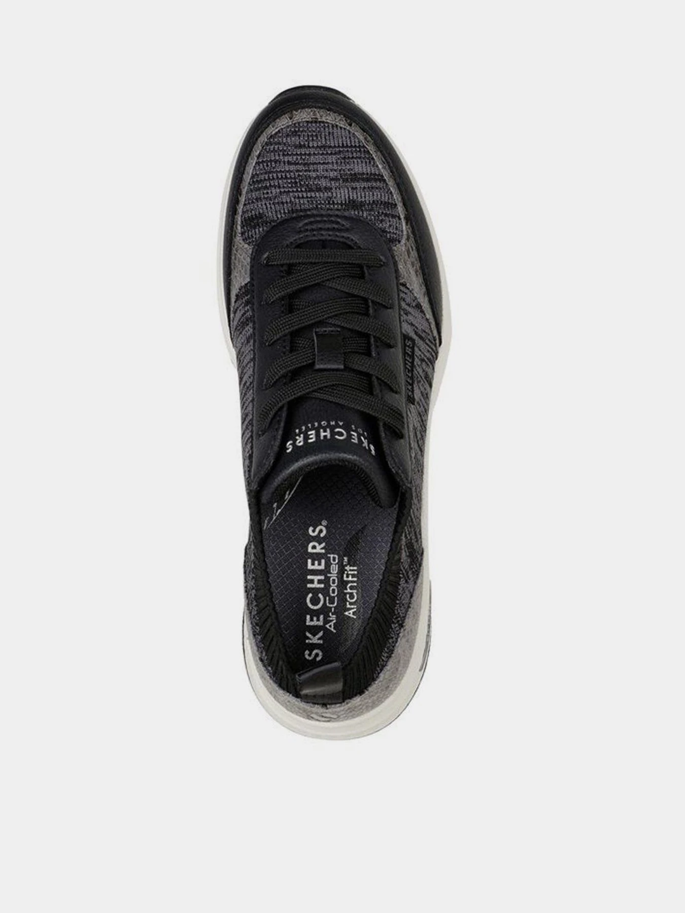Кросівки Skechers S-Miles - Slithering Steps модель 155566 BLK Кросівки Skechers S-Miles - Slithering Steps модель 155566 BLK Фото