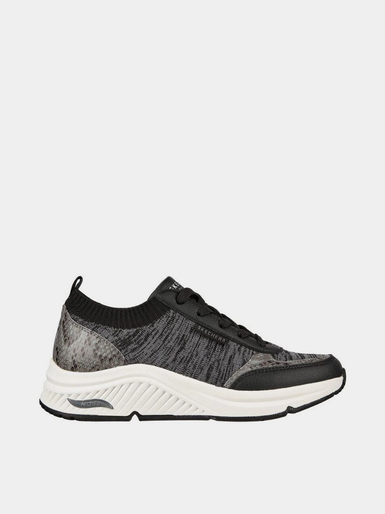 Кросівки Skechers S-Miles - Slithering Steps модель 155566 BLK Кросівки Skechers S-Miles - Slithering Steps модель 155566 BLK Фото