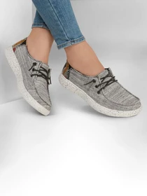 Слипоны и мокасины Skechers BOBS Skipper - Big Skies модель 113778 BKMT Фото