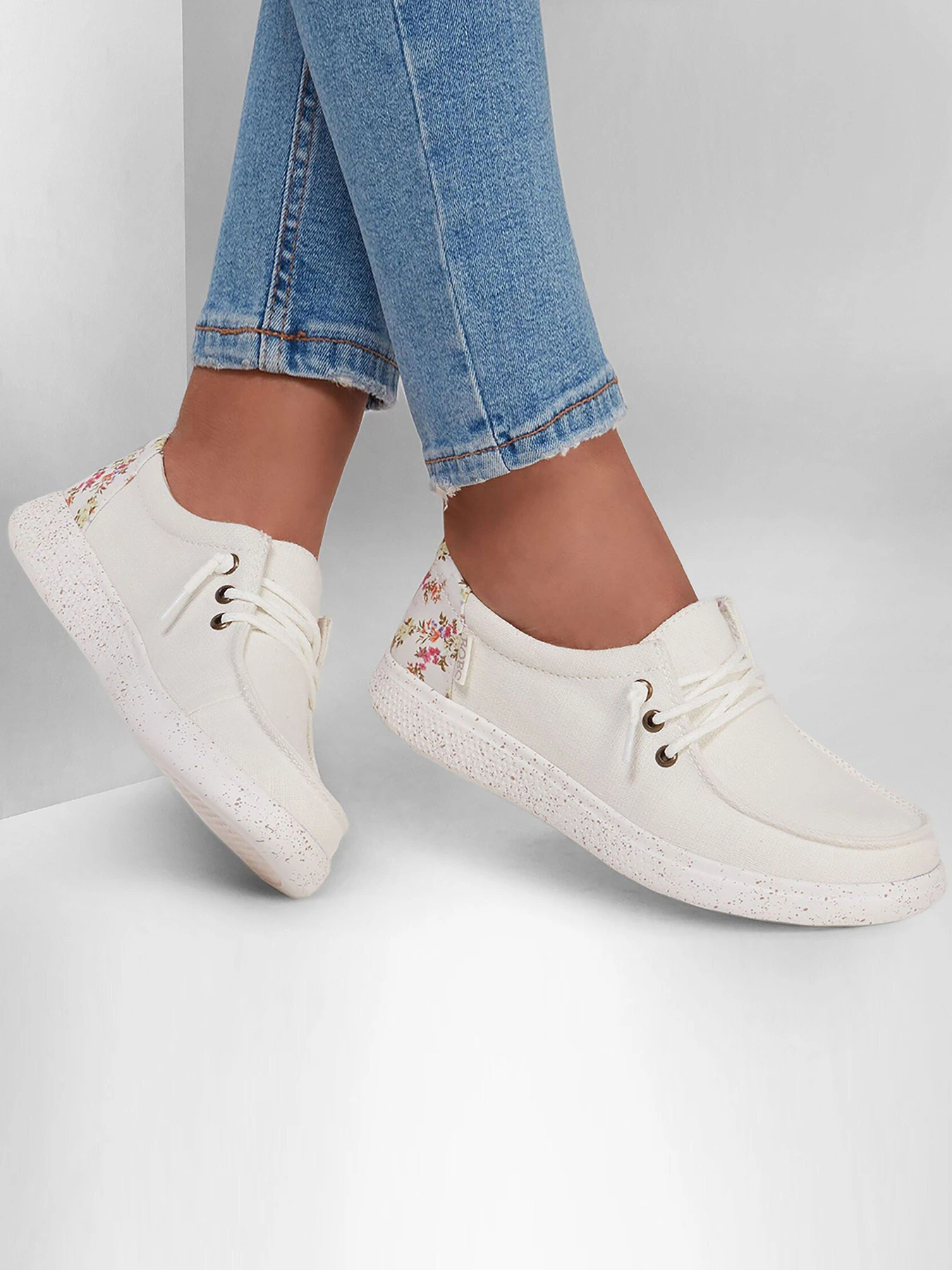 Слипоны и мокасины Skechers BOBS Skipper - Laurel Oak модель 113761 OFWT Фото
