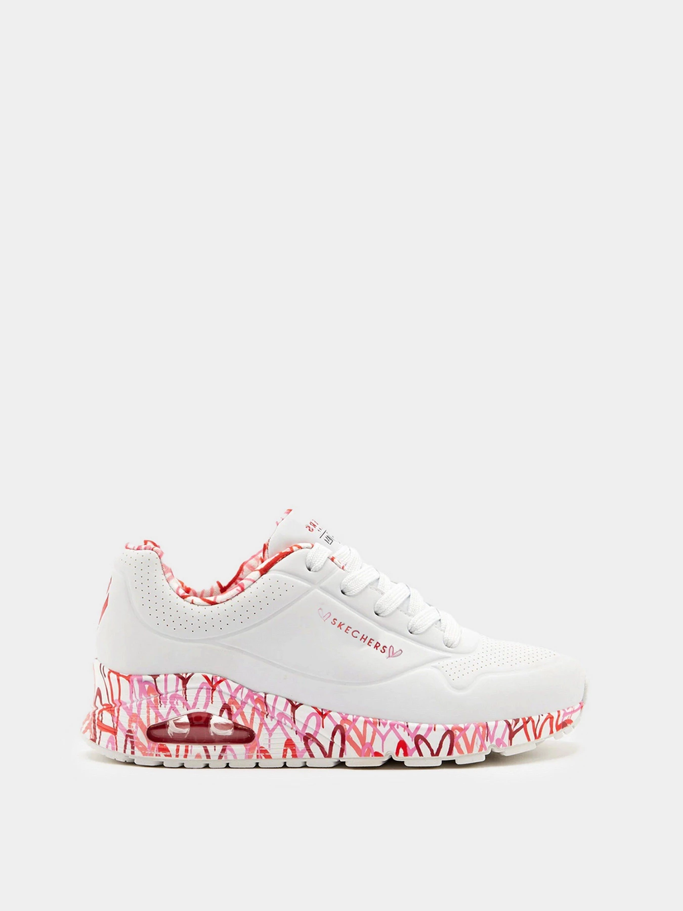 Кросівки Skechers x JGoldcrown Uno – Loving Love модель 155506 WRPK Кросівки Skechers x JGoldcrown Uno – Loving Love модель 155506 WRPK Фото