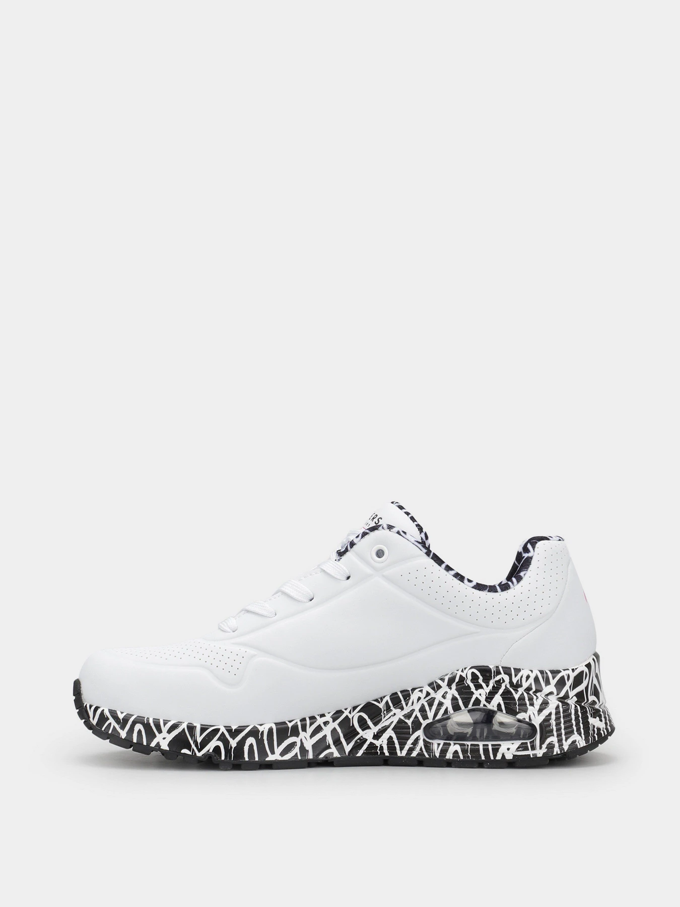 Кросівки Skechers x JGoldcrown: Uno – Loving Love модель 155506 WBK Фото