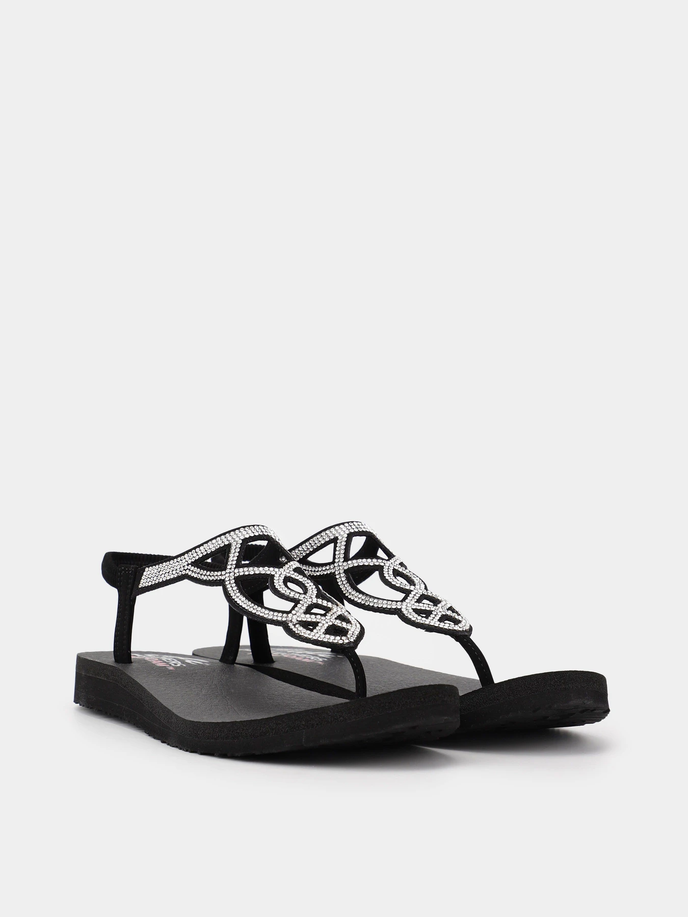 Шлёпанцы Skechers Meditation - Gala Dance модель 119157 BLK Шлёпанцы Skechers Meditation - Gala Dance модель 119157 BLK Фото