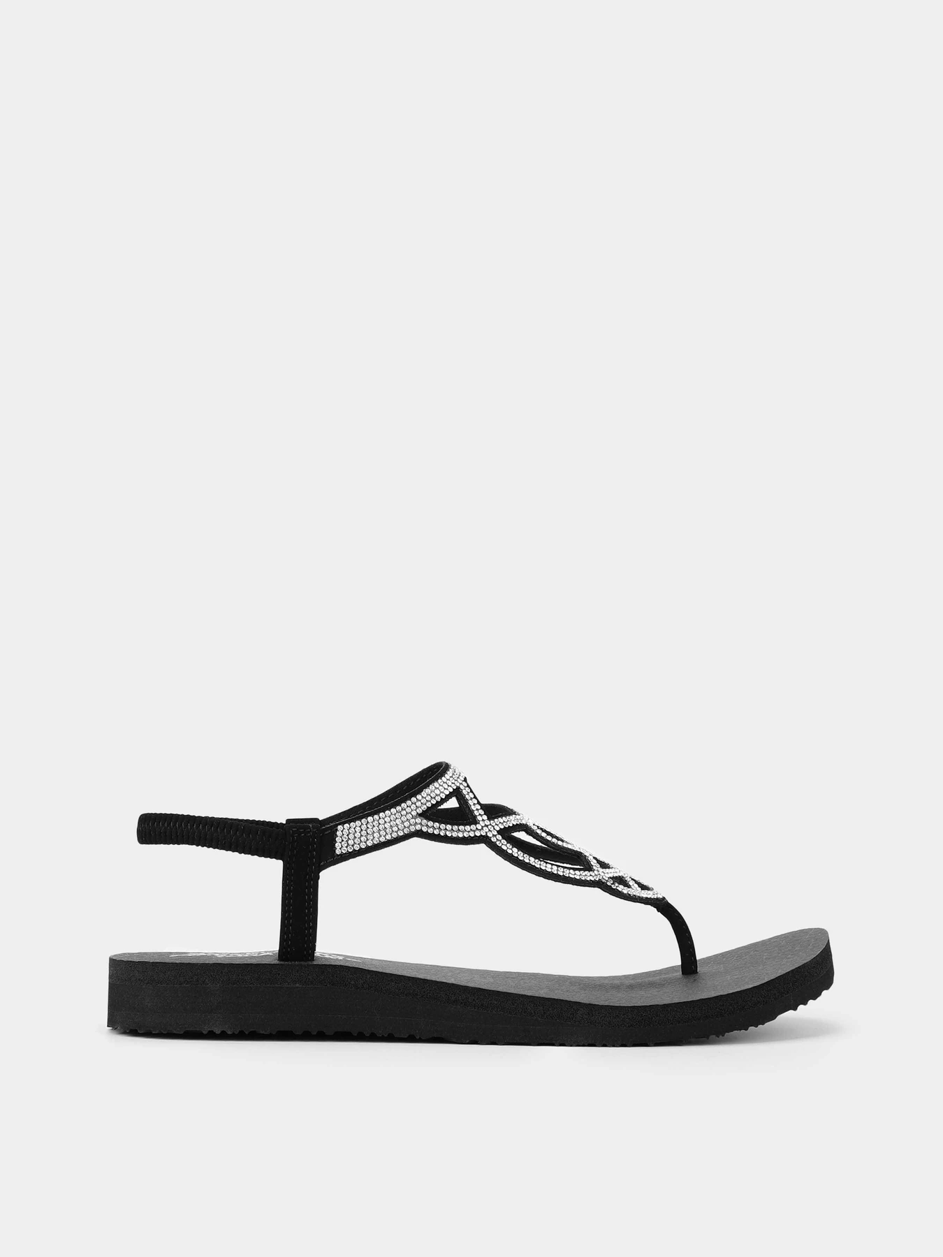 Шлёпанцы Skechers Meditation - Gala Dance модель 119157 BLK Шлёпанцы Skechers Meditation - Gala Dance модель 119157 BLK Фото