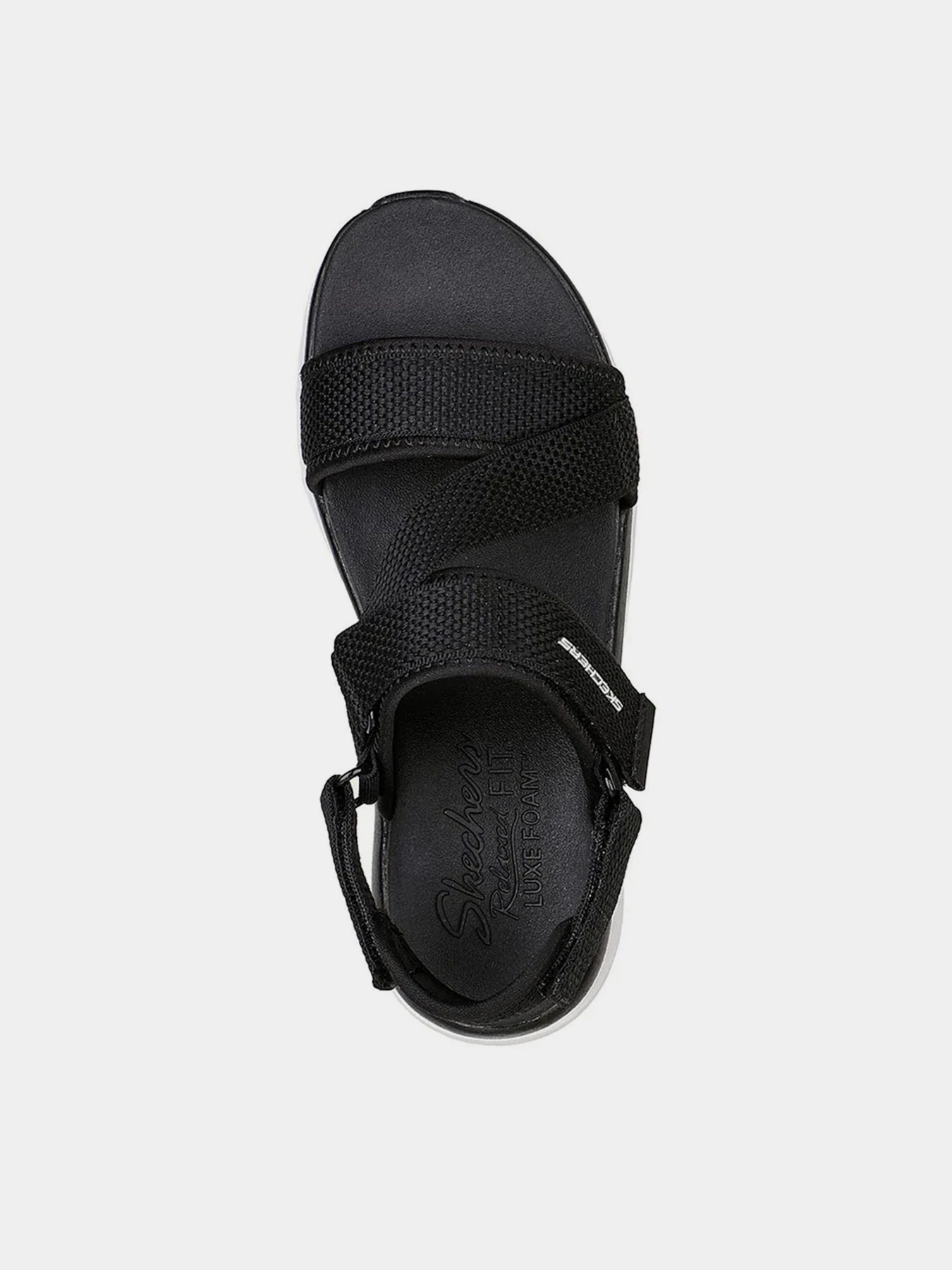 Сандалії Skechers Relaxed Fit: D'Lux Walker - Kind Mind модель 119302 BKW Сандалії Skechers Relaxed Fit: D'Lux Walker - Kind Mind модель 119302 BKW Фото