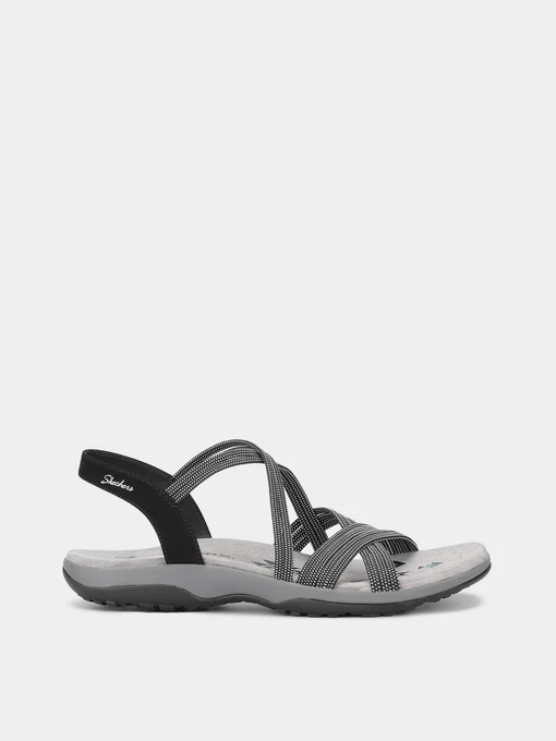 Сандалии Skechers Reggae Slim - Turn It Up модель 163117 BLK Фото