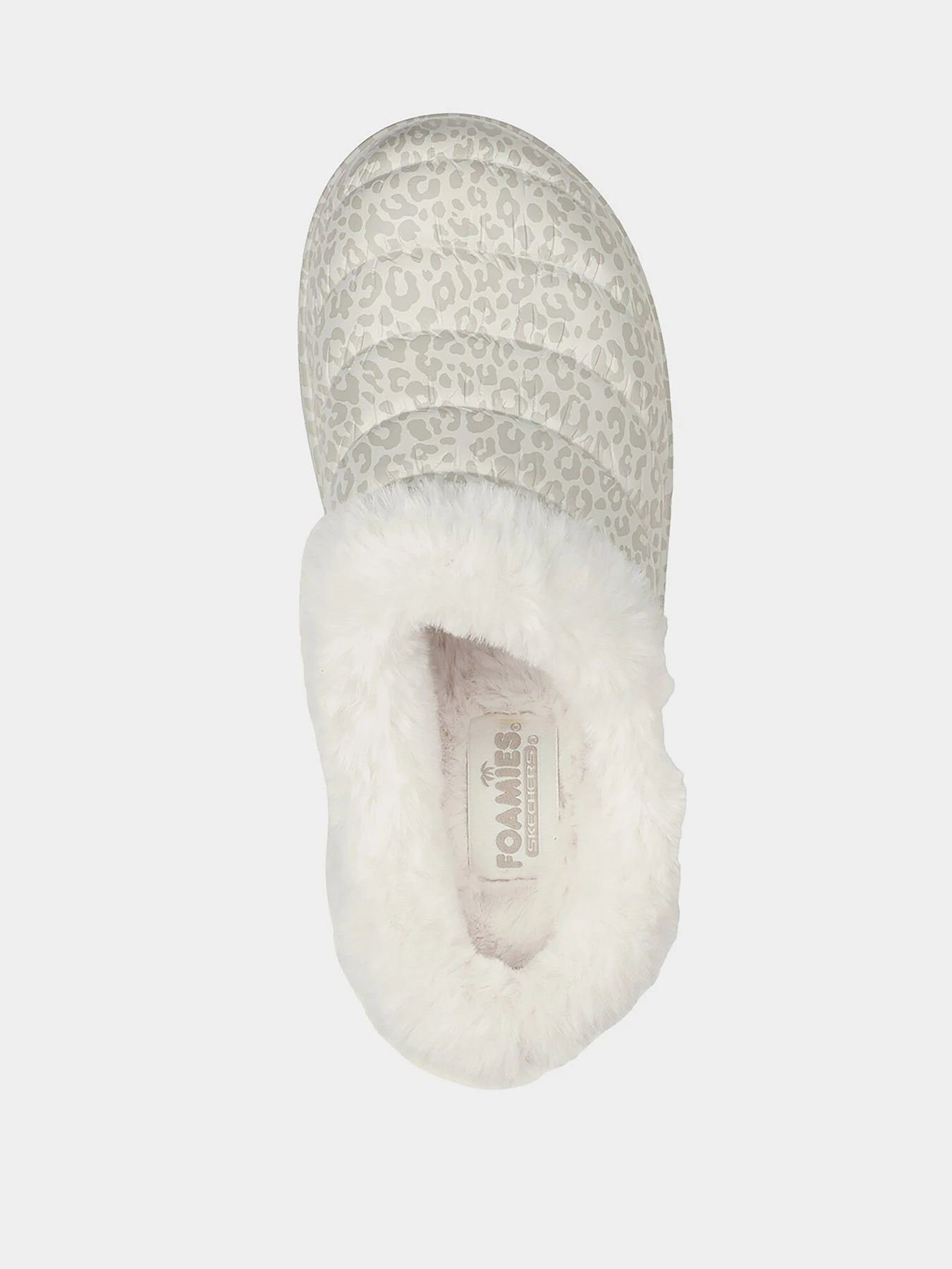 Тапки Skechers Foamies: Cozy Camper Lined - Snow Leopard модель 111357 OFWT Фото