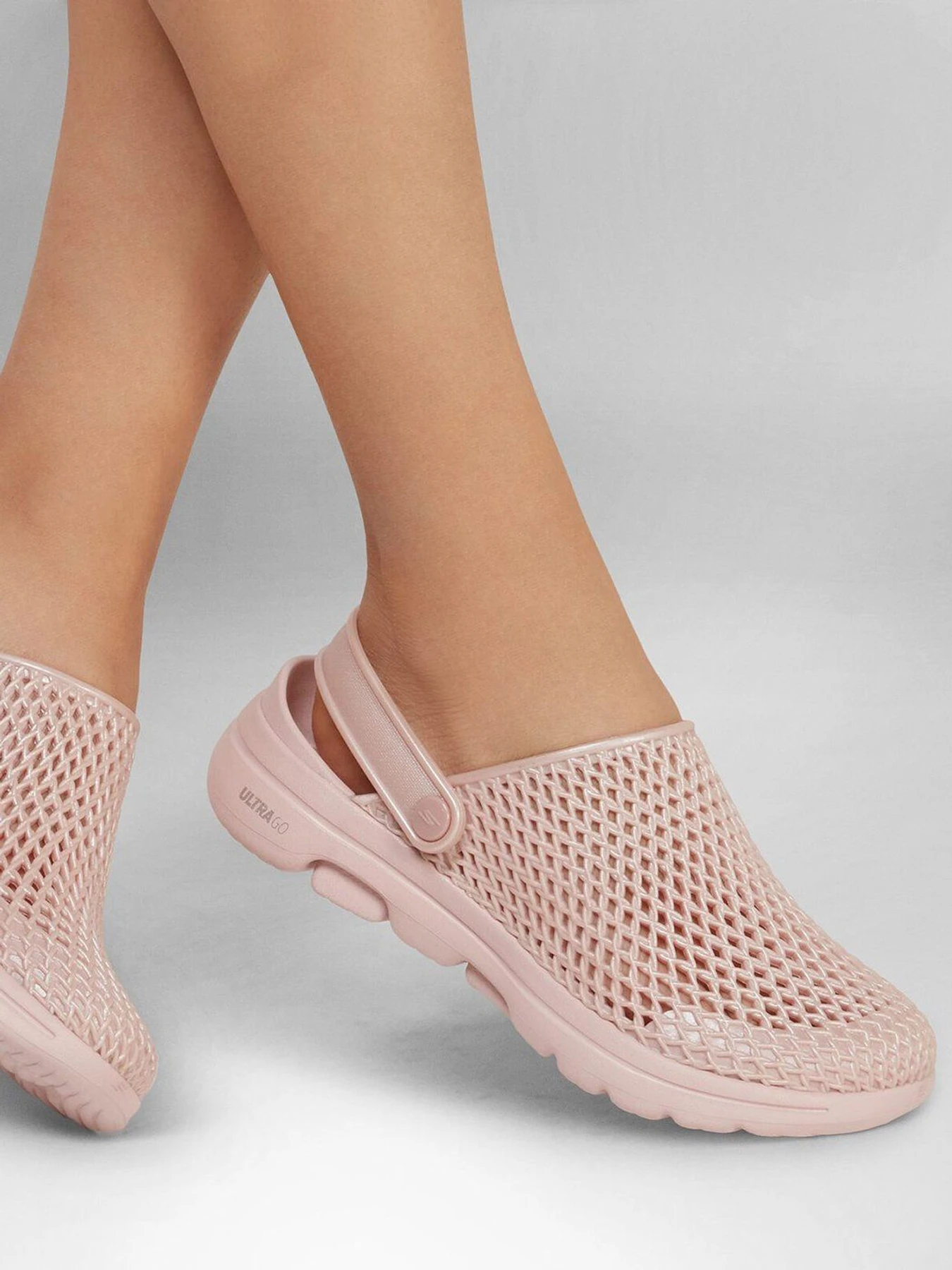 Шлёпанцы Skechers GO WALK 5 - Sea Scape модель 111147 BLSH Фото