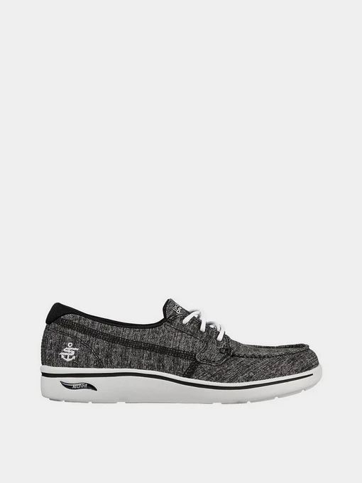 Слипоны и мокасины Skechers Arch Fit Uplift - Equator модель 136610 BKW Фото