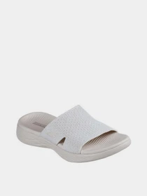Шлёпанцы Skechers On-the-GO 600 - Adore модель 140169 NAT Фото