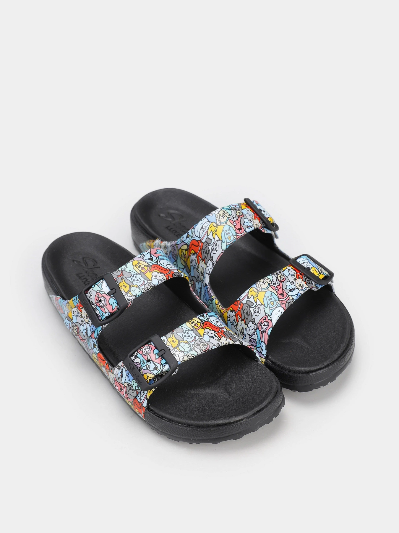 Шлёпанцы Skechers Foamies®: Cali Breeze 2.0 - Check'Her модель 111021 BKMT Шлёпанцы Skechers Foamies®: Cali Breeze 2.0 - Check'Her модель 111021 BKMT Фото