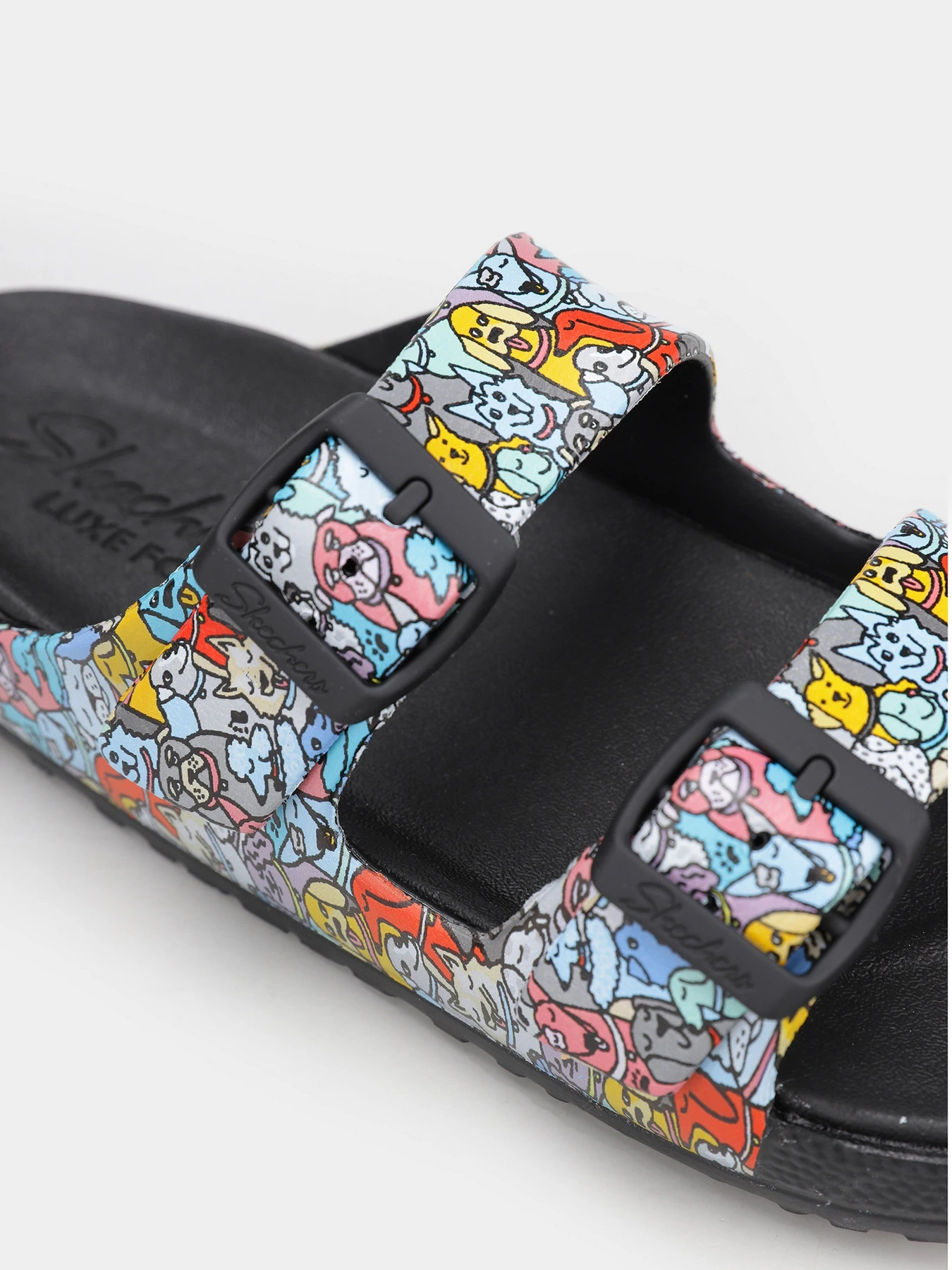 Шлёпанцы Skechers Foamies®: Cali Breeze 2.0 - Check'Her модель 111021 BKMT Шлёпанцы Skechers Foamies®: Cali Breeze 2.0 - Check'Her модель 111021 BKMT Фото