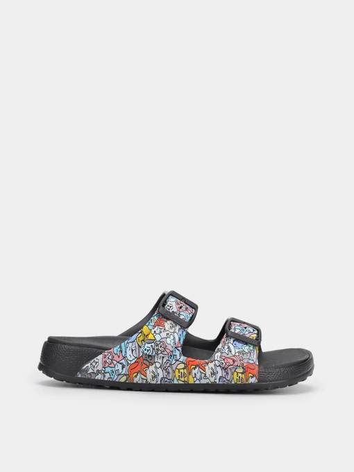 Шлёпанцы Skechers Foamies®: Cali Breeze 2.0 - Check'Her модель 111021 BKMT Фото