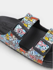 Шлёпанцы Skechers Foamies®: Cali Breeze 2.0 - Check'Her модель 111021 BKMT Фото