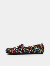 Слипоны и мокасины Skechers x Jgoldcrown BOBS модель 113611 BKMT Фото
