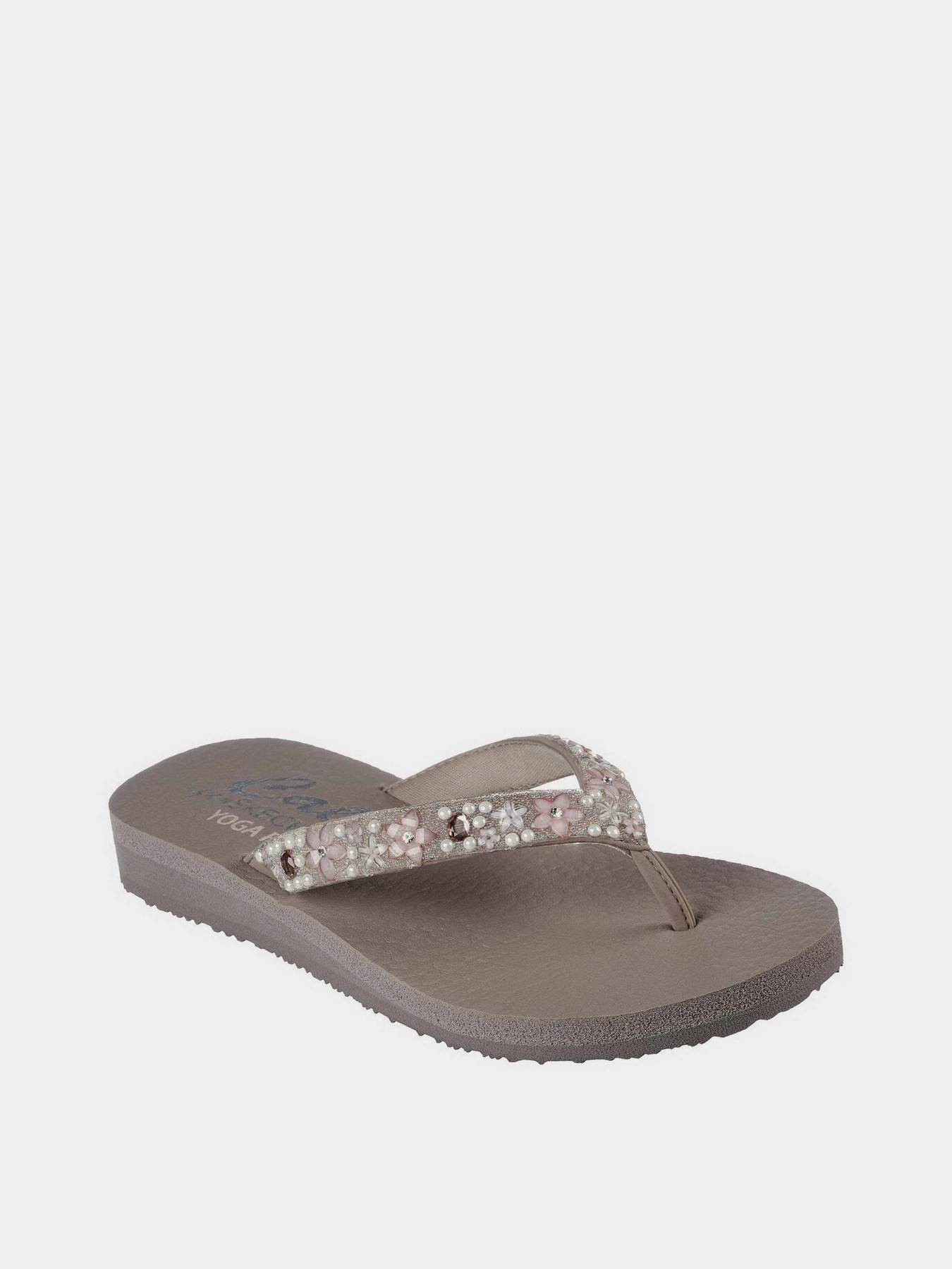 Шлёпанцы Skechers Meditation - Dancing Daisy модель 119647 TPE Шлёпанцы Skechers Meditation - Dancing Daisy модель 119647 TPE Фото