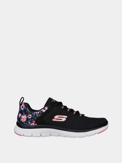 Кроссовки Skechers Flex Appeal 4.0 - Let It Blossom модель 149586 BKMT Фото