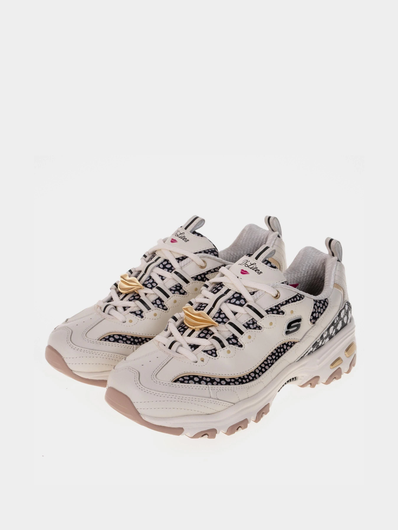 Кроссовки Skechers DVF: D'Lites - Floral Breeze модель 149678 NTBK Фото