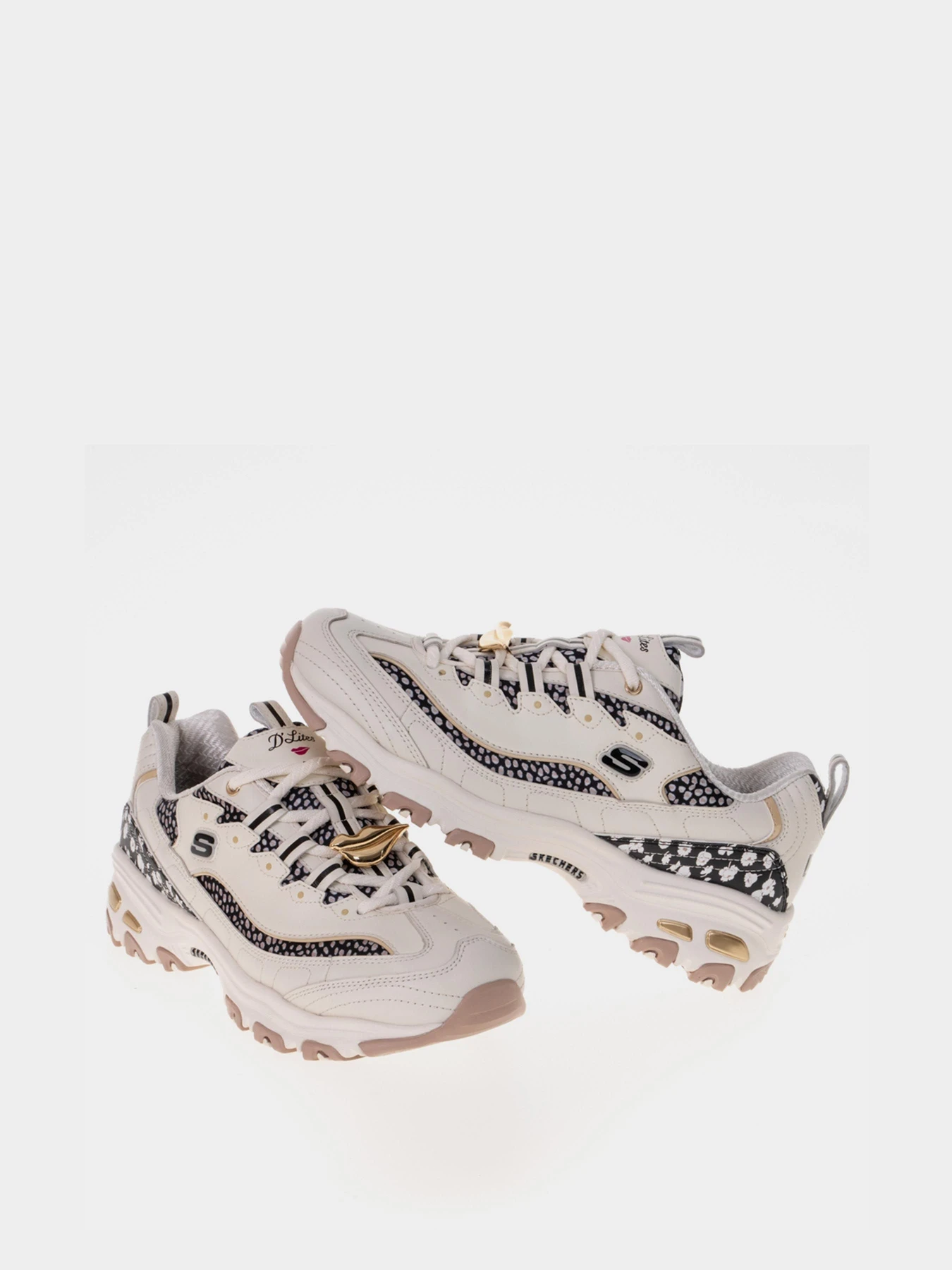 Кроссовки Skechers DVF: D'Lites - Floral Breeze модель 149678 NTBK Фото