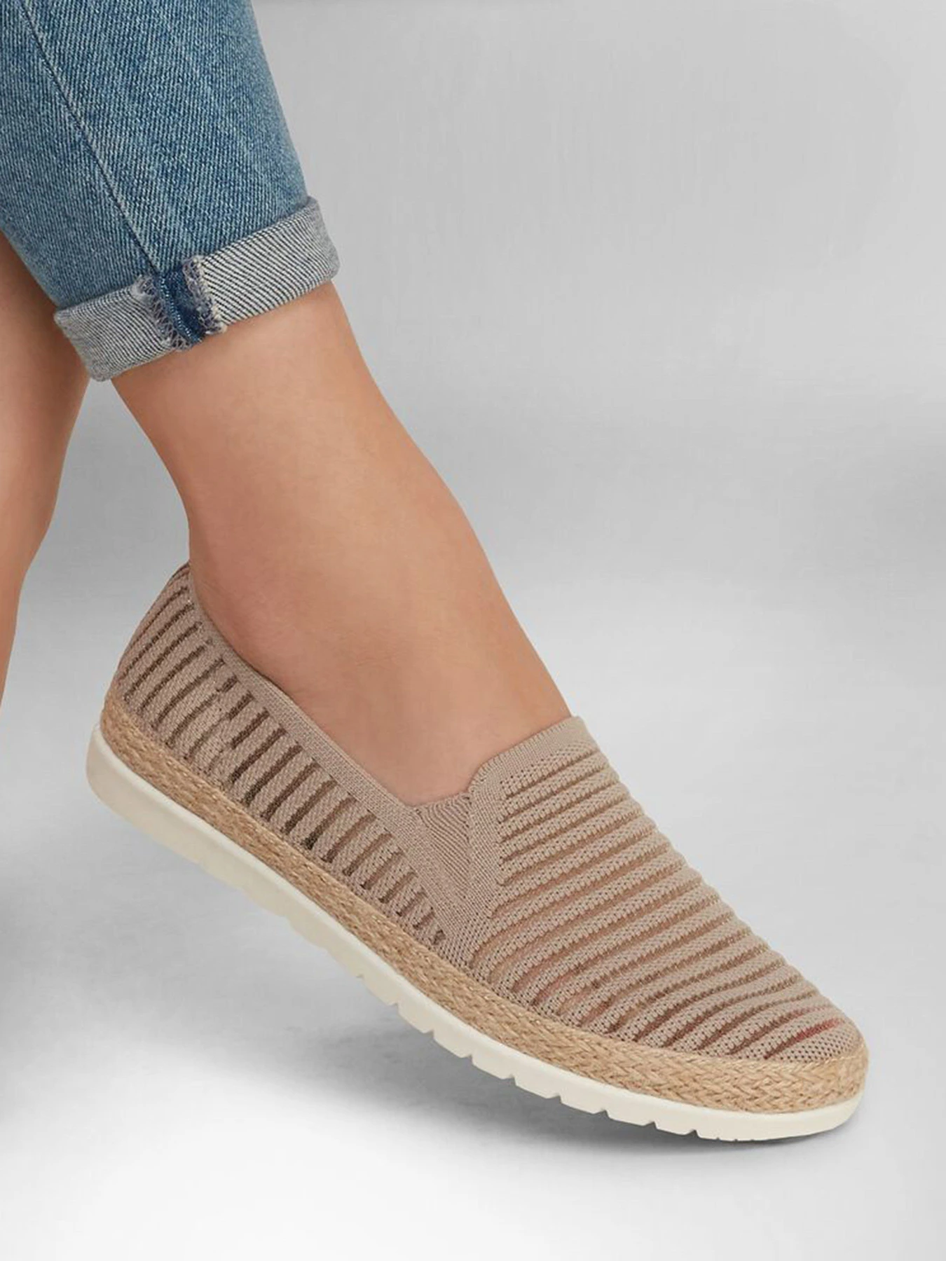 Слипоны и мокасины Skechers BOBS Flexpadrille 3.0 - Pastel Sky модель 113245 TPE Фото