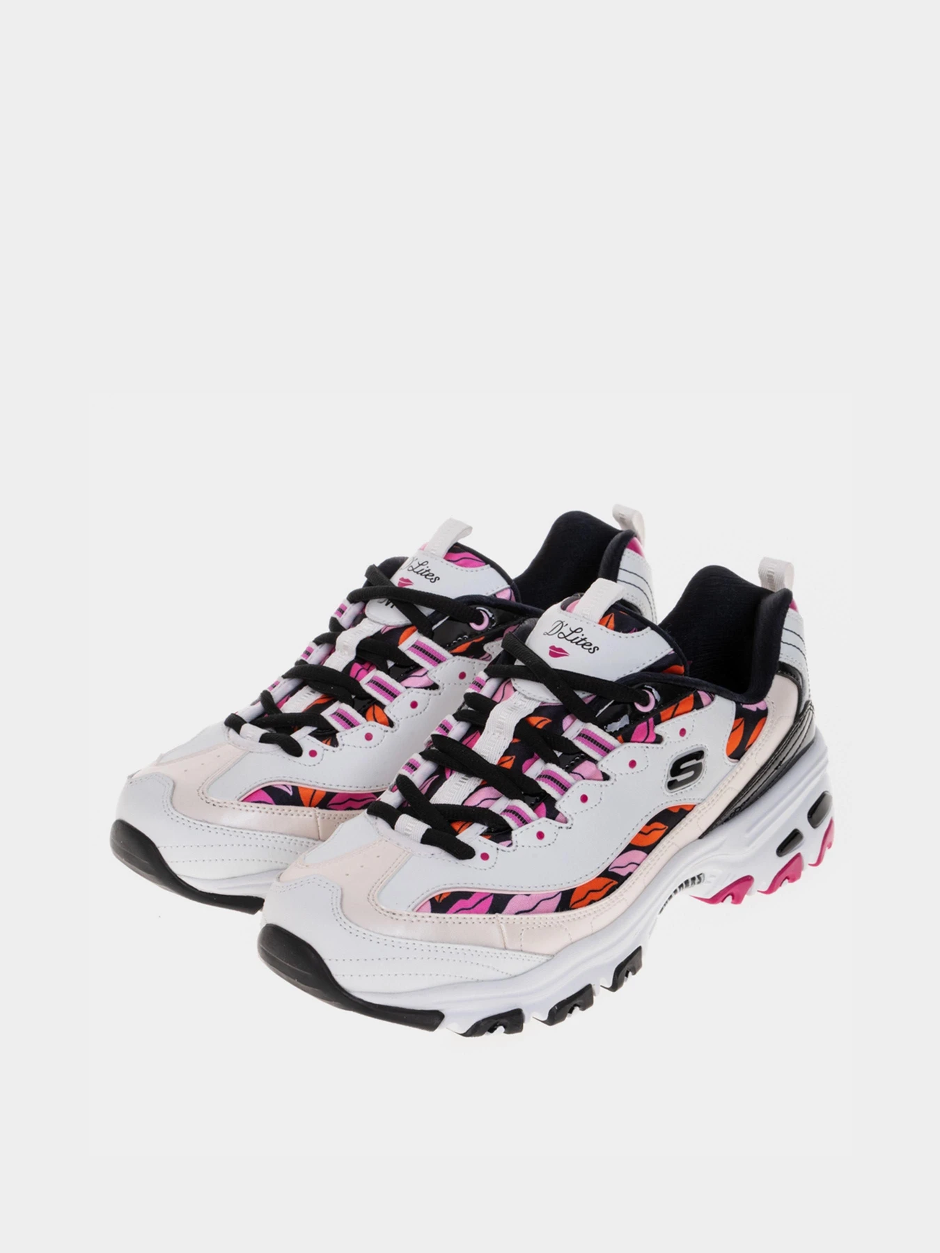 Кроссовки Skechers DVF: D'Lites - Red Slip модель 149679 WBPK Фото