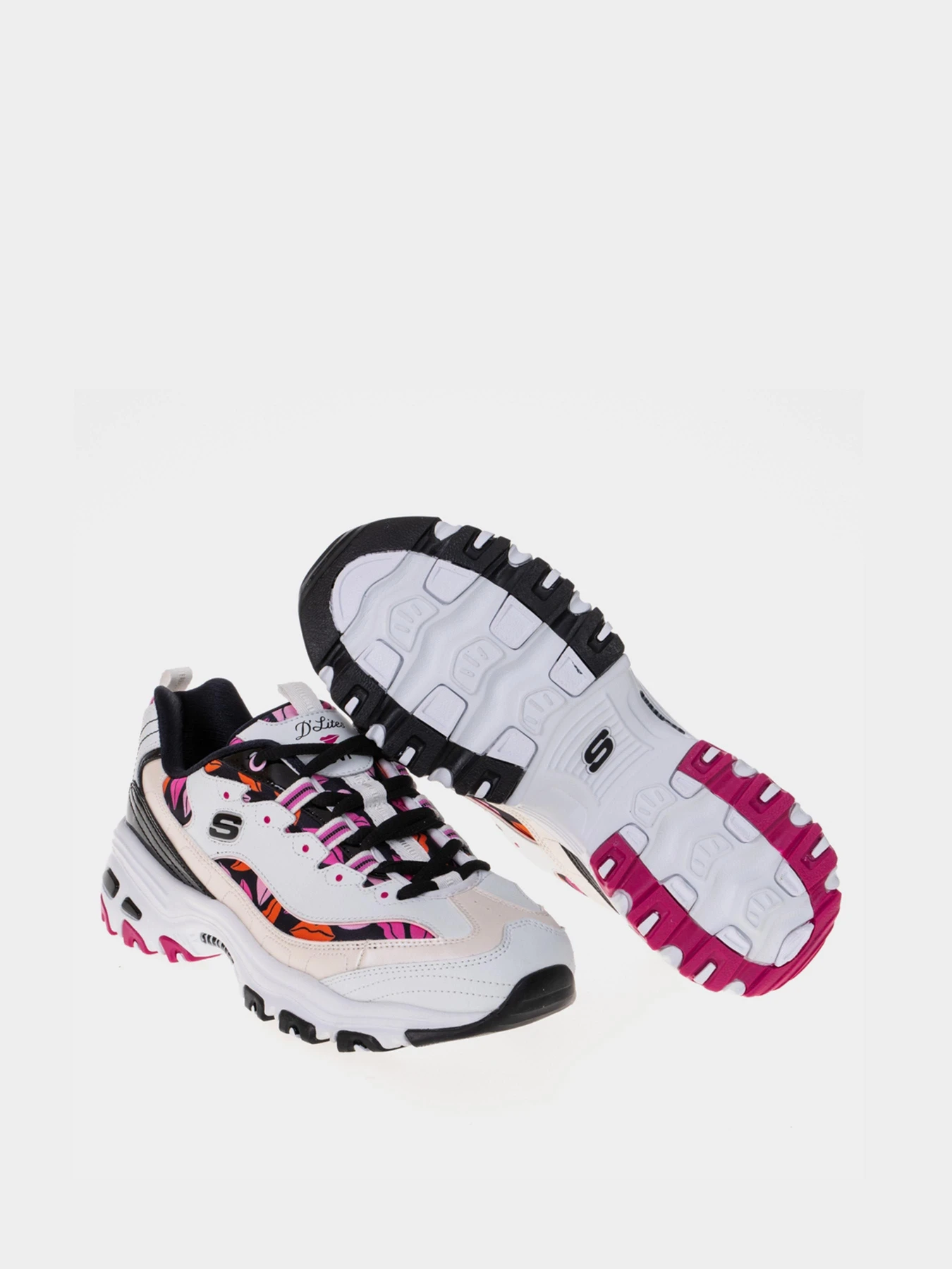 Кроссовки Skechers DVF: D'Lites - Red Slip модель 149679 WBPK Фото