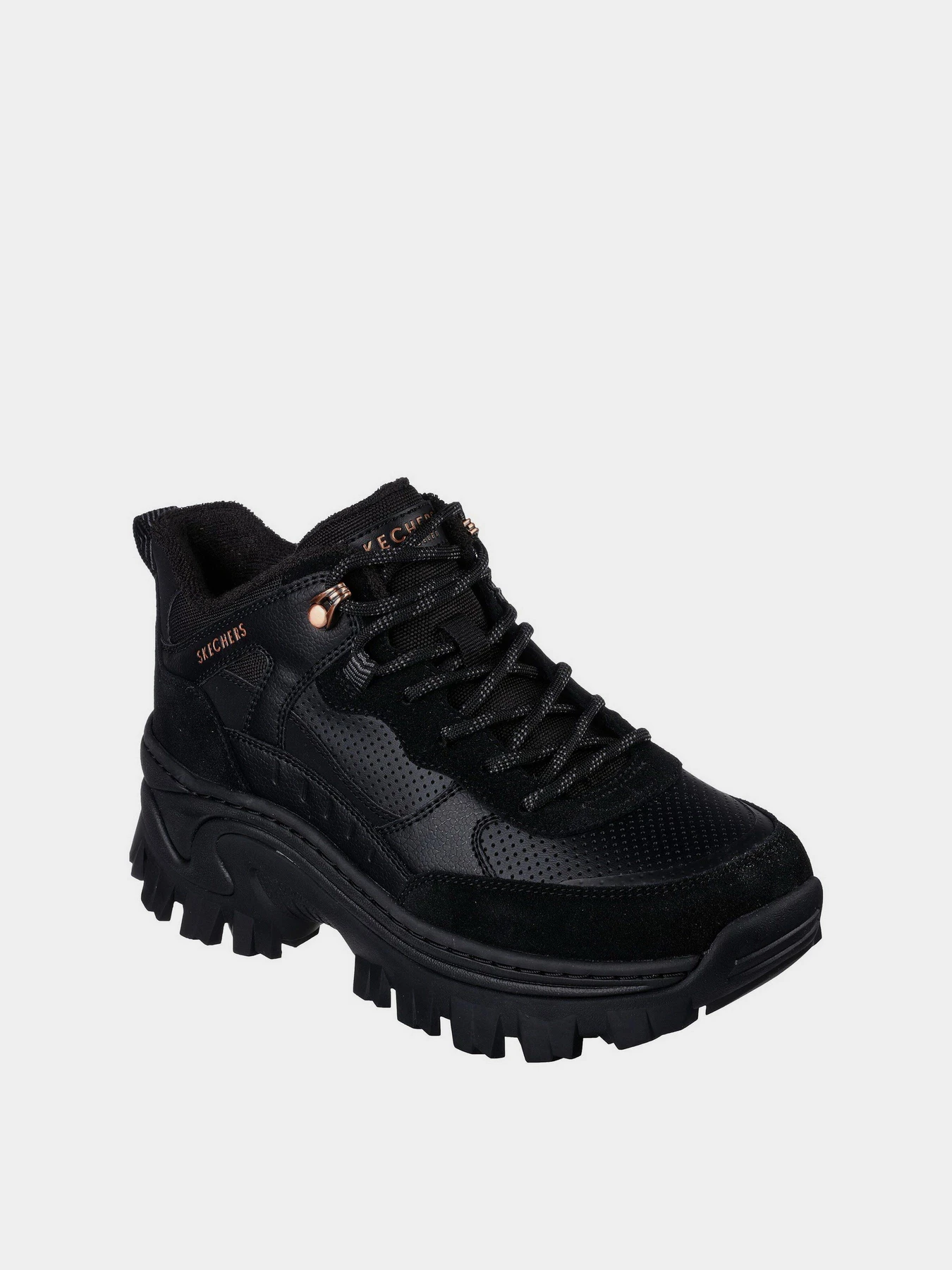 Ботинки и сапоги Skechers Street Blox – Kewl модель 177240 BBK Ботинки и сапоги Skechers Street Blox – Kewl модель 177240 BBK Фото