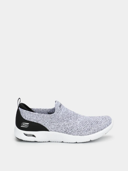 Слипоны и мокасины Skechers Arch Fit Refine - Don't GO модель 104164 WBK Фото
