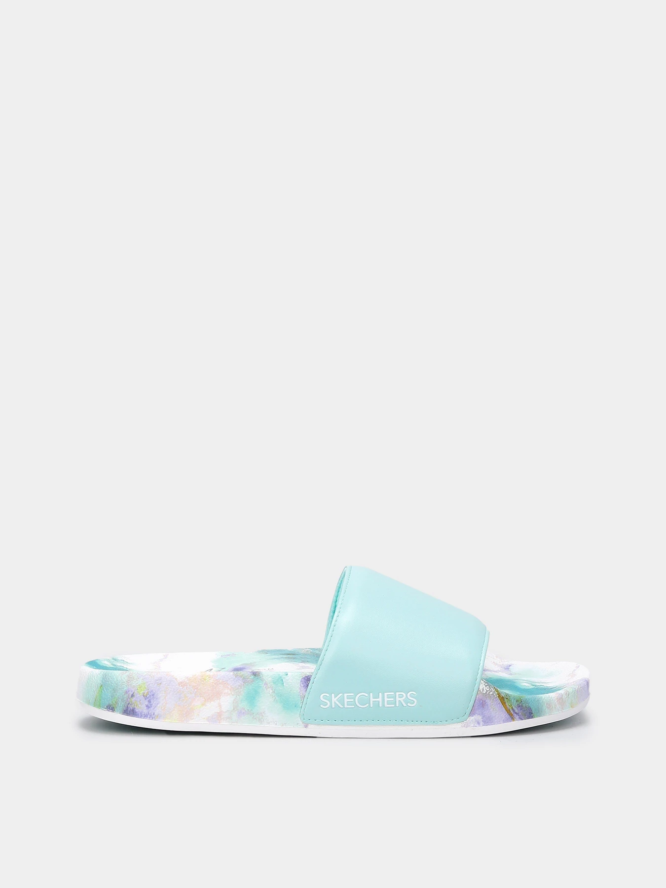 Шлёпанцы Skechers Pop Ups - True Color модель 119344 AQUA Шлёпанцы Skechers Pop Ups - True Color модель 119344 AQUA Фото