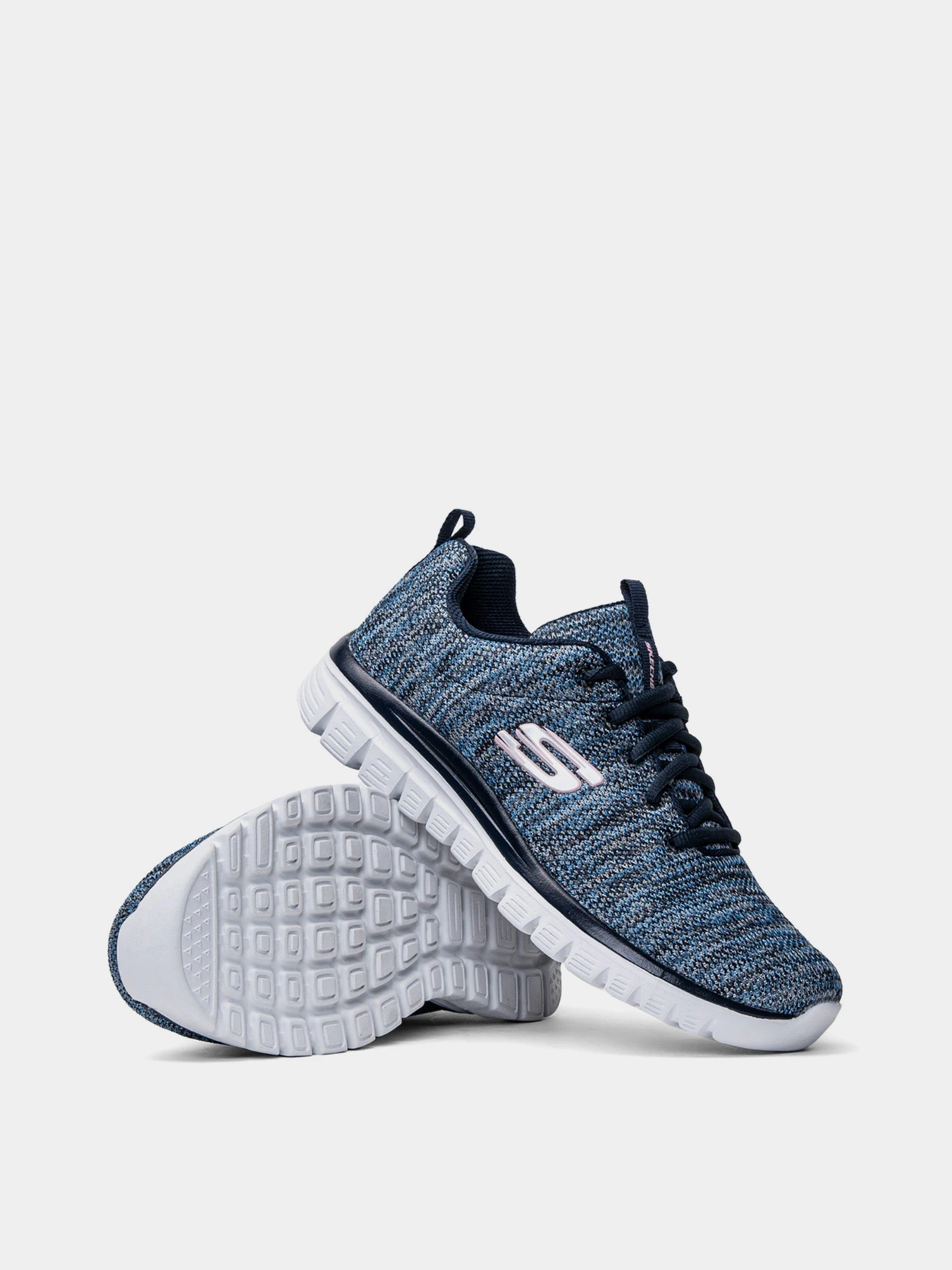 Кроссовки Skechers GRACEFUL - TWISTED FORTUNE модель 12614 NVBL Кроссовки Skechers GRACEFUL - TWISTED FORTUNE модель 12614 NVBL Фото