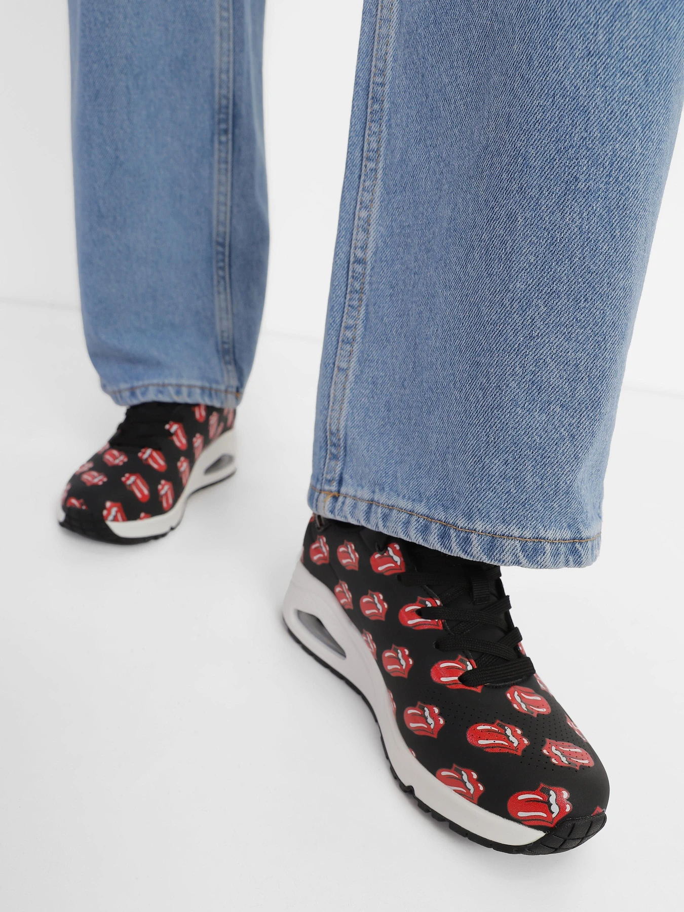 Кроссовки Skechers Uno модель 177964 BKRD Кроссовки Skechers Uno модель 177964 BKRD Фото